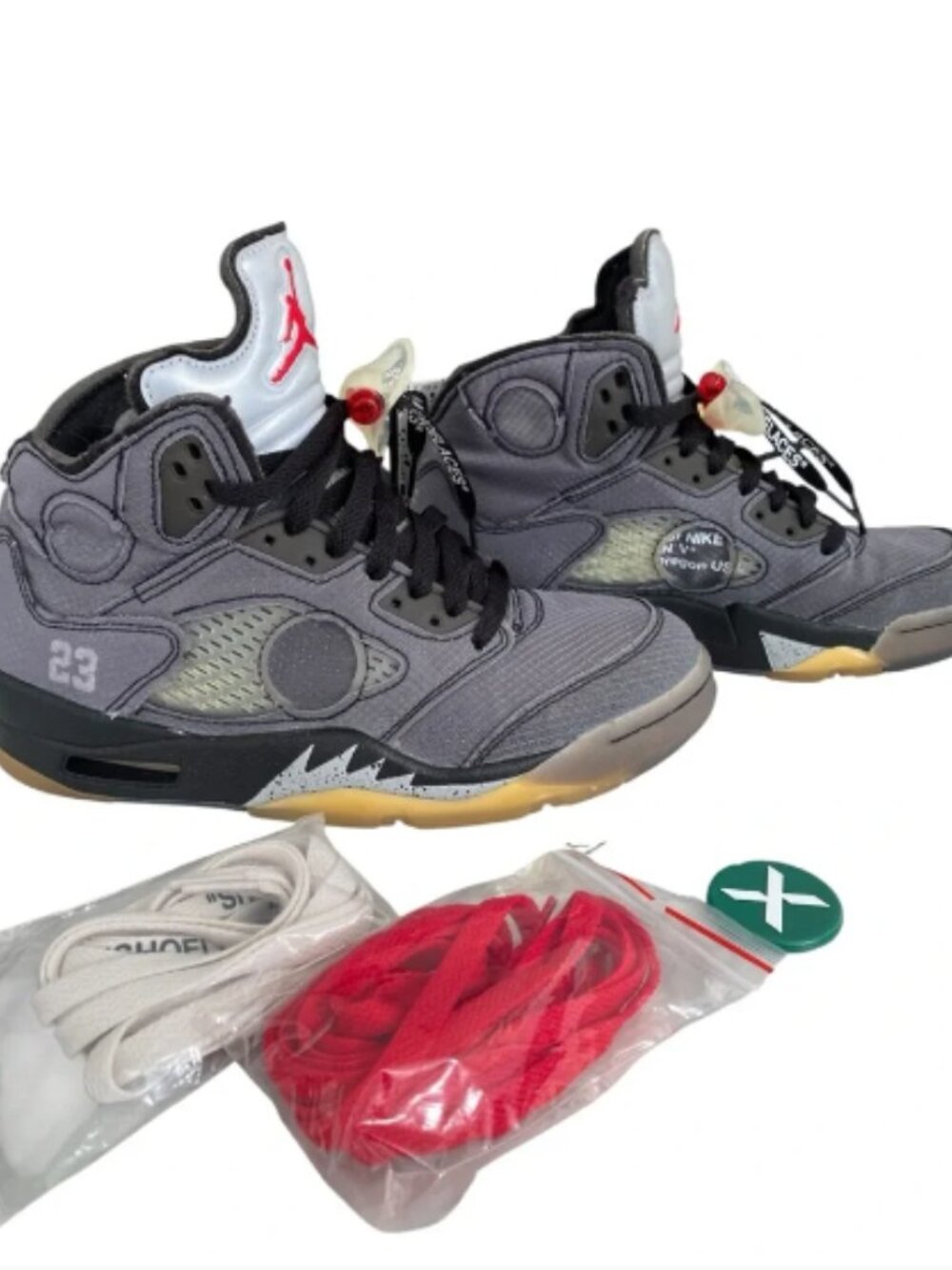 Jordan 5 Retro Off White Muslin sneakers